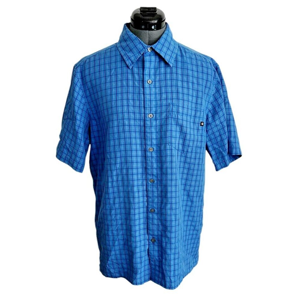 Marmot Button Down Short Sleeve Shirt Size M‎